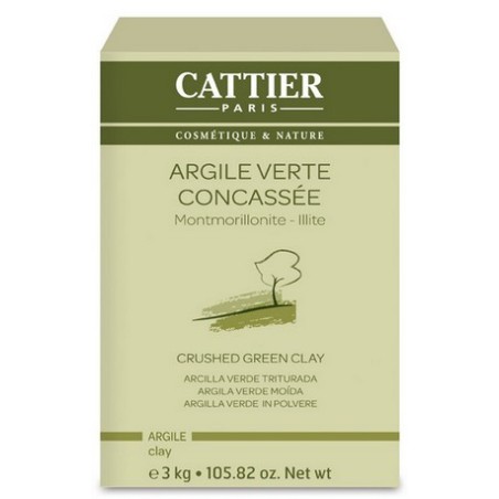 Arcilla verde triturada 3kg