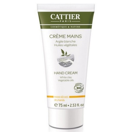 CREMA DE MANOS - con arcilla blanca. 75 ml