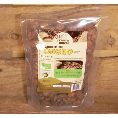 CACAO EN GRANO 200GR ORO ANDES