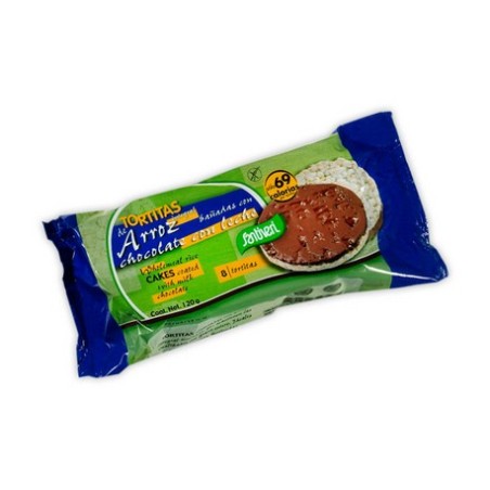 TORTITAS ARROZ CHOCO LECHE 8U
