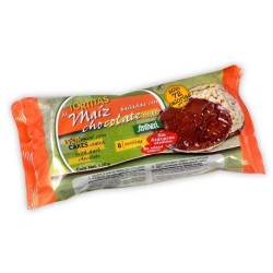 TORTITAS MAIZ CHOCO NEGRO 8 Un