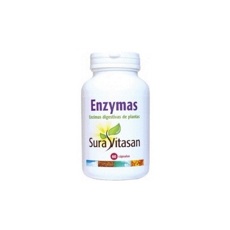 ENZYMAS VEGETALES 60CAPS SURA