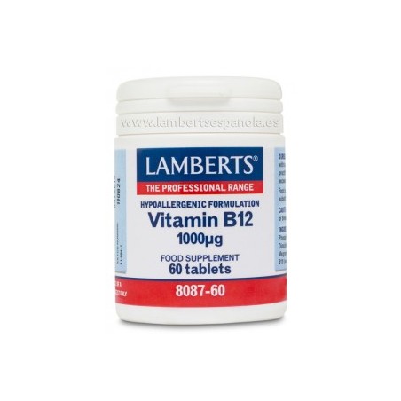 VITAMINA B12 1000MG 60 LAMBERT