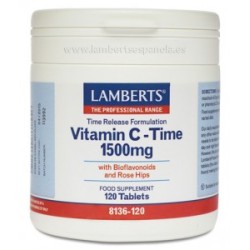 VITAMINA C TIME 1500MG. 120Tab