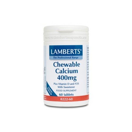 CALCIO MASTICABLE 60TAB LAMBER