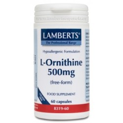 L-ORNITHINE 500MG 60 CAP LAMBE