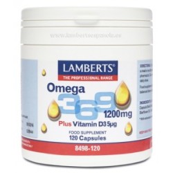 OMEGA 369 120CAPS 1200MG LAMBERT