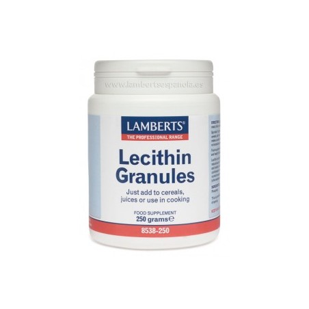 LECITINA GRANULADA 250GR LAMBE