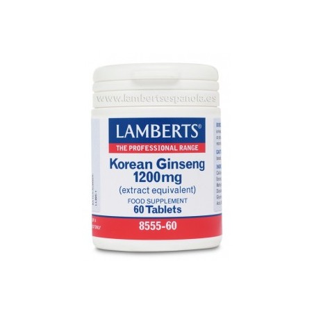 GINSENG KOREANO 1200MG 60 LAMB
