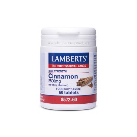 CANELA 2500MG 60TAB LAMBERT