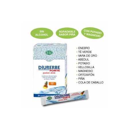 DIURERBE FORTE PIÑA 24-POCKET