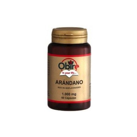 ARANDANO 1000MG 60CAPS OBIRE