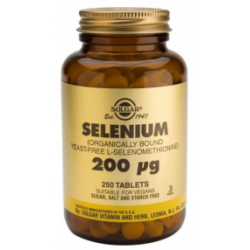 SELENIO 100UG 100 250comp S/LEV SOLGAR