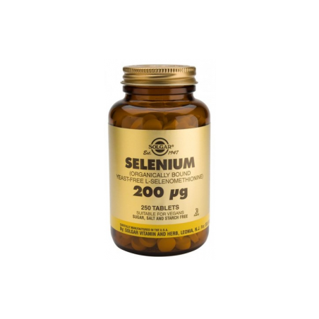 SELENIO 100UG 100 250comp S/LEV SOLGAR