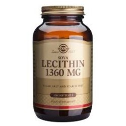LECITINA 1.360MG 100CAP SOLGAR
