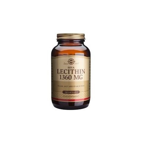 LECITINA 1.360MG 100CAP SOLGAR
