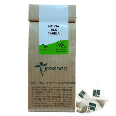 MELISA TILA CANELA 10 PIRAMIDES JOSENEA
