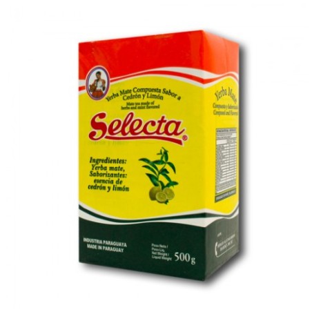 YERBA MATE SELECTA LIMON 500GR