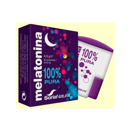 MELATONINA PURA 90COMP 1MG SORIA NATURAL