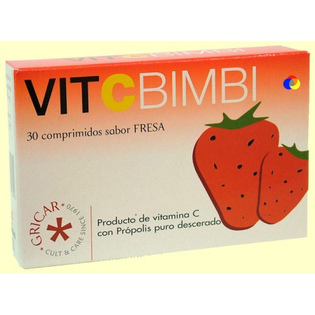 PROPOLIS VIT BIMBI FRESA 30 COMPRIMIDOS