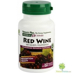 RED WINE 60CAP 500MG N.PLUS