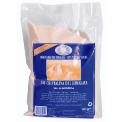 SAL CRISTALINA HIMALAYA MOLIDA ROSA, 500 g