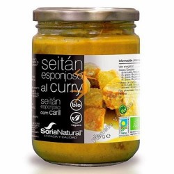SEITAN ESPONJOSO AL CURRY 375G SORIA NATURAL