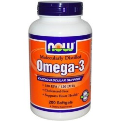 OMEGA 3 1000MG 100PERLAS NOW