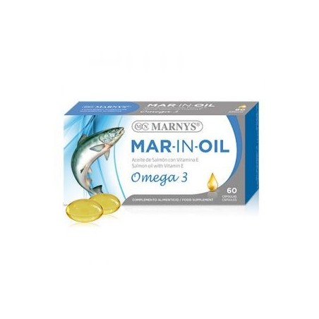 ACEITE DE SALMON 60Cps. MARNYS