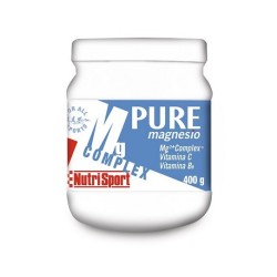 PURE MAGNESIO 400G + VIT C + VIT B6 NUTRISPORT