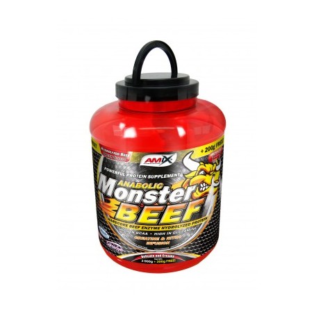 AMIX MONSTER BEEF FRESA PLATANO 2,2KG