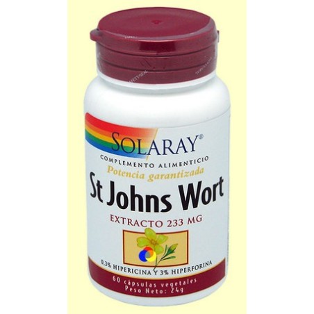 ST.JOHN'S WORT- 60 CÁPSULAS VEGETALES