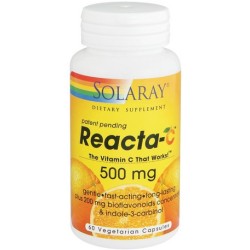 REACTA C tm  500 MG - 60 CÁPSULAS VEGETALES