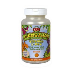 VITAMINA C REX - 100 DINOSAURIOS MASTICABLES