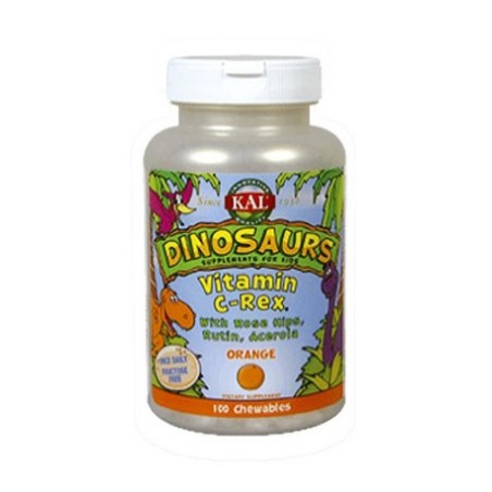 VITAMINA C REX - 100 DINOSAURIOS MASTICABLES