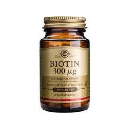 BIOTIN 300MCG 100TAB SOLGAR