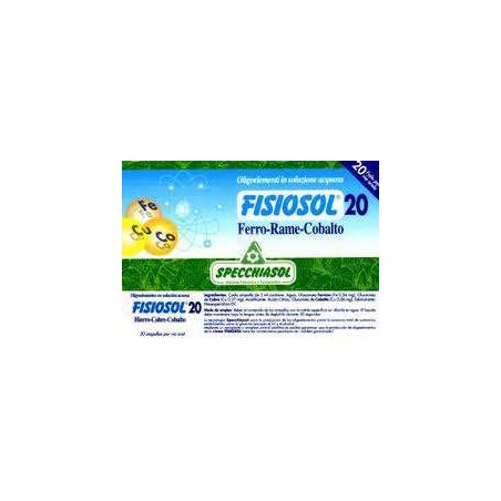 FISIOSOL A- 20 VIALES/2 ML- SPECCHIASOL