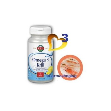 KRILL OMEGA 3 - 500 mg. - 60 Perlas