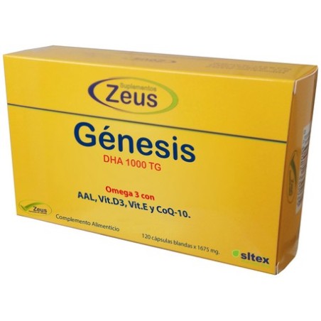 GENESIS DHA TG 1000- OMEGA-3  30 CAPSULAS