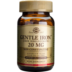 HIERRO GENTLE 20MG 180C SOLGAR