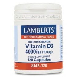VITAMINA D3 4MIL 120 LAMBERT
