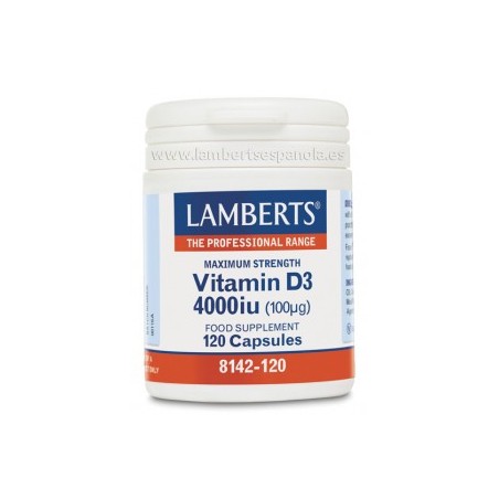 VITAMINA D3 4MIL 120 LAMBERT