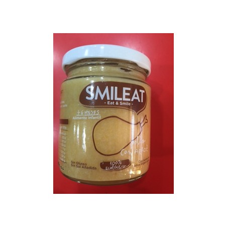 SMILEAT TARRITO BIO POLLO CON ARROZ 230GR
