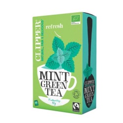 TÉ VERDE CON MENTA 20 BOLSAS 40GR