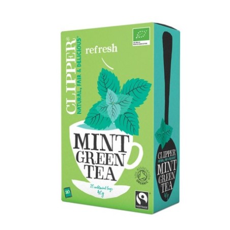 TÉ VERDE CON MENTA 20 BOLSAS 40GR