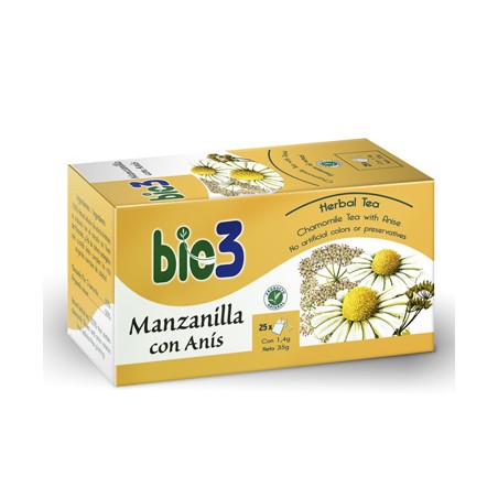 BIE3 MANZANILLA CON ANÍS 25 BOLSITAS