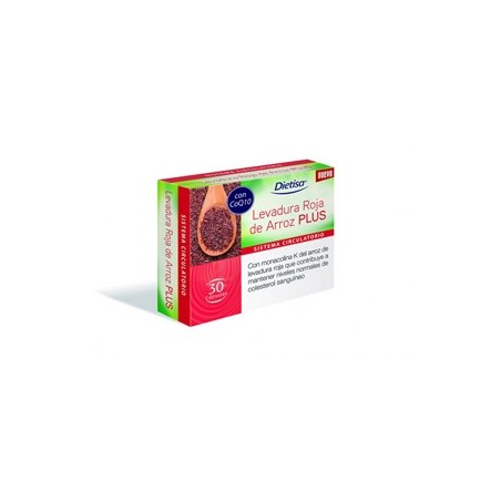 LEVADURA ARROZ 30 CAPSULAS  DIETISA