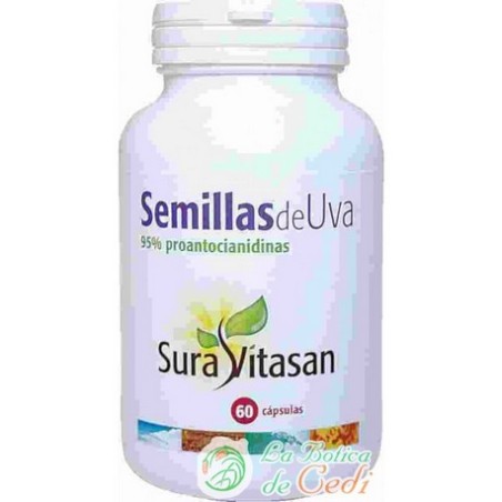SEMILLAS DE UVA 60 MG opc 95% PROANTHOCYANIDINAS