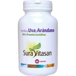 SEMILLA DE UVA Y ARANDANO 60 CAPS