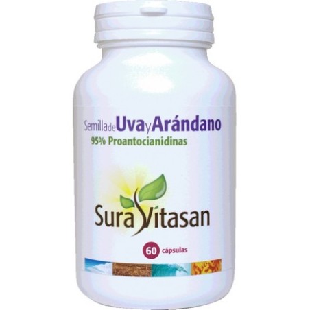 SEMILLA DE UVA Y ARANDANO 60 CAPS